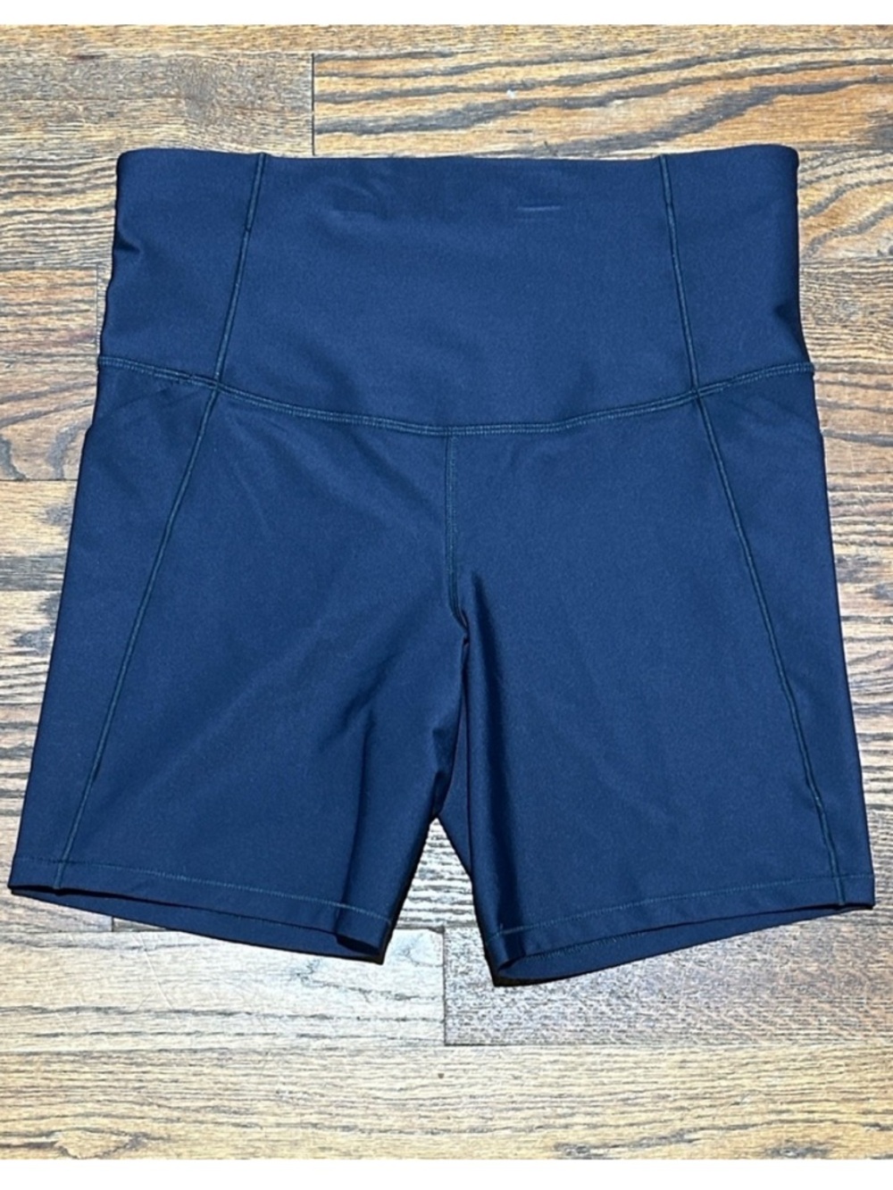 all in motion Navy High-Rise Bike Shorts